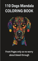 Mandala Dog Coloring Book