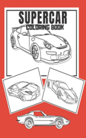 Supercar Coloring Book: Over 30 Sport Car Designs for kids.