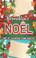 Merveilleux Noël Livre de Coloriage pour Adultes