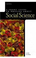 A Short Guide to Writing about Social Science