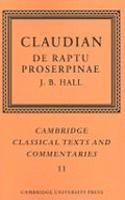 Claudian: De Raptu Proserpinae