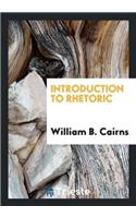 Introduction to Rhetoric