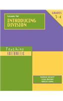 Lessons for Introducing Division, Grades 3-4