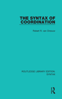 The Syntax of Coordination