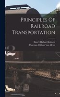 Principles Of Railroad Transportation