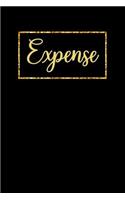 Expense Tracker Notebook: Expense Log Notebook. Keep Track -Daily Record about Personal Financial Planning (Cost, Spending, Expenses). Ideal for Travel Cost, Family Trip(6 Expense Journal)