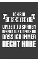 Ich bin Architekt um Zeit zu sparen nehmen wir einfach an dass ich immer Recht habe