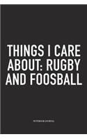 Things I Care About