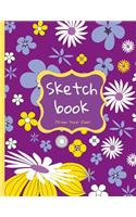 Sketchbook: Draw Your Own: 100+ Blank Pages For Sketching, Drawing, Doodling and Creative Writing(7 Sketch with Love Books)