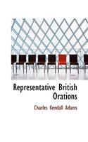 Representative British Orations