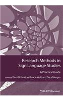 Research Methods in Sign Language Studies