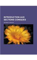 Introduction Aux Sections Coniques: (English)