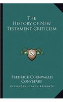History of New Testament Criticism