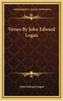 Verses by John Edward Logan
