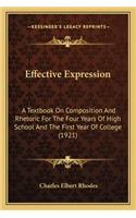 Effective Expression