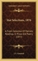 Star Selections, 1876
