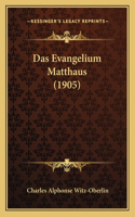 Evangelium Matthaus (1905)