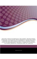 Articles on Ancient Greek Technology, Including