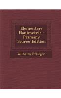 Elementare Planimetrie: (German)