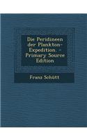 Die Peridineen Der Plankton-Expedition.