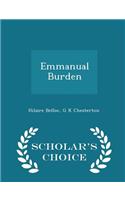 Emmanual Burden - Scholar's Choice Edition