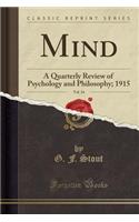 Mind, Vol. 24