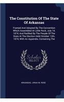 The Constitution Of The State Of Arkansas
