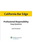 California Professional Responsibility Essay Questions for the Bar Exam