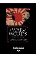 A War of Words