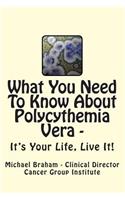 What You Need to Know About Polycythemia Vera - It's Your Life, Live It!