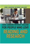 Cool Careers Without College for People Who Love Reading and Research