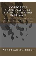 Corporate governance of listed companies in Kuwait