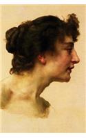 "Study of the Head of Elize" by William-Adolphe Bouguereau - 1896: Journal (Blan