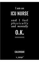 Calendar for ICU Nurses / ICU Nurse