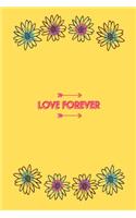 Love Forever notebook funny valentine day gift notebook valentine's day 2020