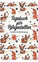 Tagebuch für Pflegestellen mit Platz für 200 Patienten: Notizbuch 200 Seiten