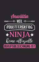 Ziege Weil Multitasking Ninja Keine Berufsbezeichnung Ist: A5 Punkteraster - Notebook - Notizbuch - Taschenbuch - Journal - Tagebuch - Ein lustiges Geschenk für Freunde oder die Familie und die beste Ziege d