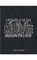 Your Faith Can Move Mountains 2020 Planner