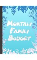 Monthly Family Budget