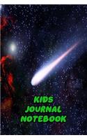 Kids Journal Notebook: Daily Journaling Notes For Girls Boys Teen Spark Imagination, Great Gratitude and Positive Thinking - Galaxy Meteorite Cover Print
