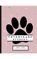 Veterinary Student 2019-2020 Weekly Planner