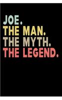 Joe The Man The Myth The Legend