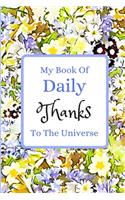 My Book Of Daily Thanks To The Universe