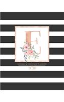 Weekly & Monthly Planner 2020 E