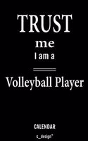 Calendar for Volleyball Players / Volleyball Player