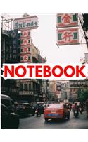 NoteBook: China Journal China NoteBook China Tracker 8,5x11 inches, 100 pages