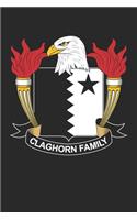 Claghorn: Claghorn Coat of Arms and Family Crest Notebook Journal (6 x 9 - 100 pages)