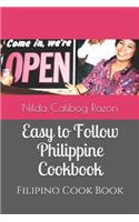 Easy to Follow Philippine Cookbook