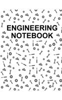 Engineering Notebook: Blank Graph Paper Quad Rule 5x5 (Large 8.5"x11" - 48 Sheets/96 Pages)(3 Engineering and Scientific Notebook)