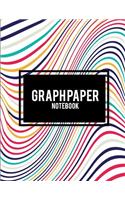 Graph Paper Notebook: Art Design, 8.5" X 11" Square Blank Quad Ruled 1/4" Inch Graph Paper, Blank Graph Paper Composition Books